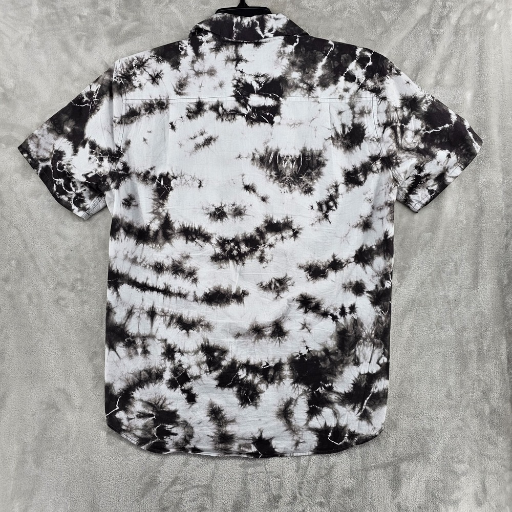 Outerknown Button Up Men Medium White Black Tie D… - image 7